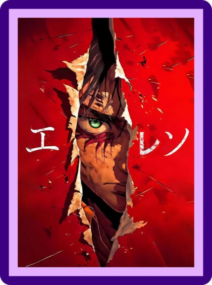 Eren Yeager "Through the Wall" Aesthetic Poster
