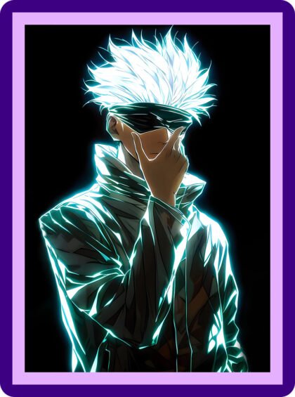 Gojo Satoru "Hollow Purple" Aesthetic Poster