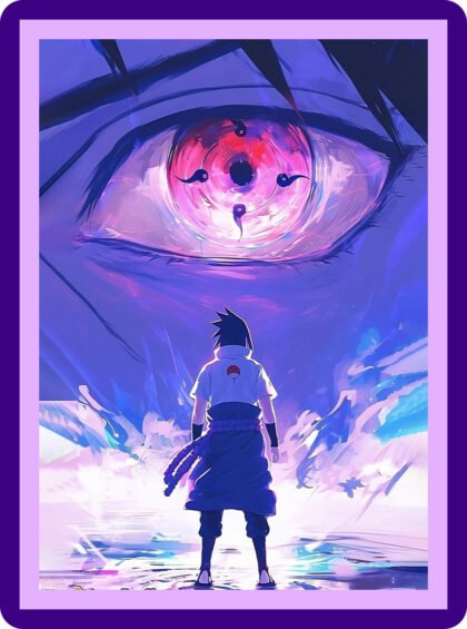 Sasuke Uchiha - Sharingan Eye Stance