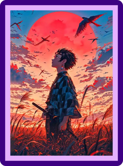 Tanjiro Kamado - Sunset Demon Slayer