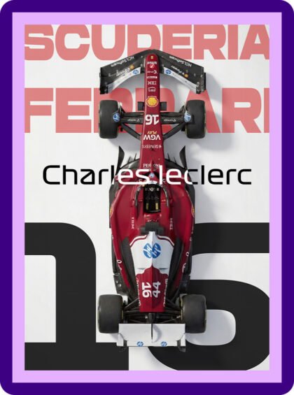 Charles Leclerc - Ferrari SF-24 Overhead