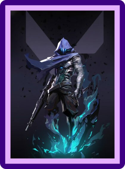 Valorant Omen Aesthetic Poster