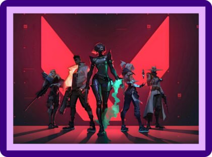 Valorant - Agents Team Action Art