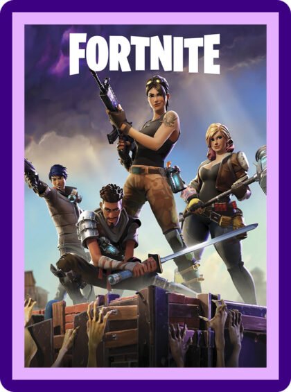 Fortnite Battle Royale Squad Aesthetic Poster