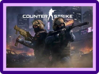 Counter-Strike Global Offensive Urban Combat Aesthetic Poster