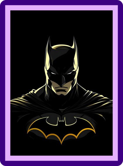 Batman Dark Knight Guardian Aesthetic Poster