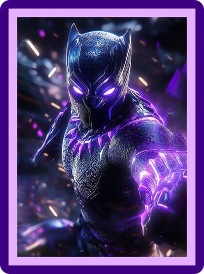 Black Panther Wakanda Forever Aesthetic Poster