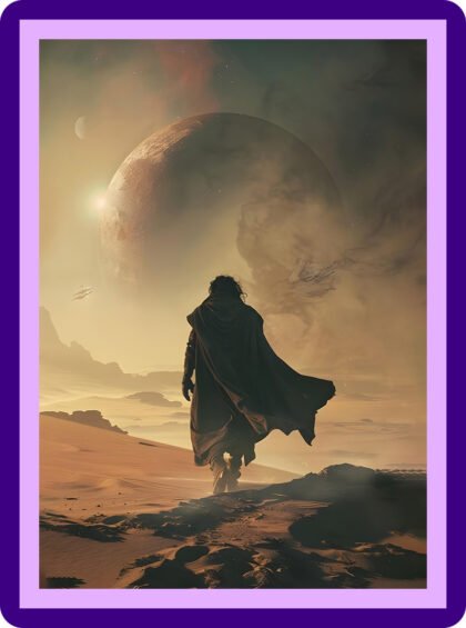 Dune Paul Atreides Desert Nomad Aesthetic Poster