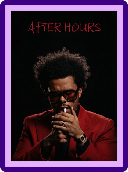 The Weeknd - After Hours Aesthetic Poster