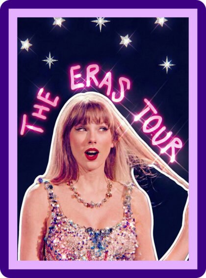 The Eras Tour - Neon Sign Art Aesthetic Poster
