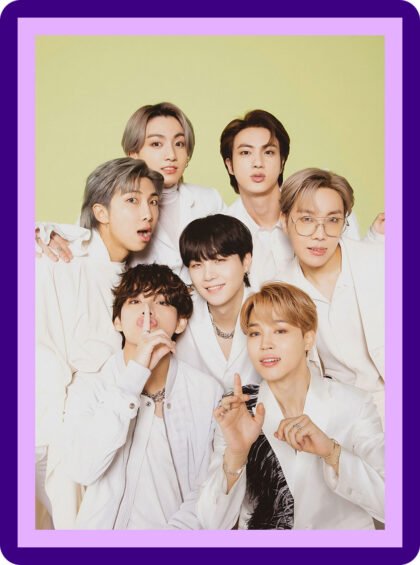 BTS - Butter Era Portraits Aesthetic Poster