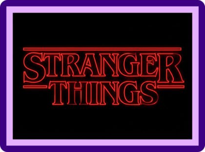 Stranger Things - Classic Logo Aesthetic Poster