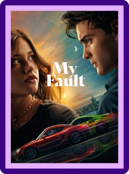 My Fault - Racing Romance Aesthetic Poster