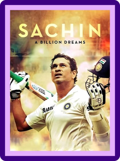 Sachin Tendulkar - A Billion Dreams Aesthetic Poster