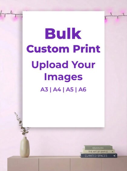 Aesthetic Custom Poster Bulk - Print your Image/design