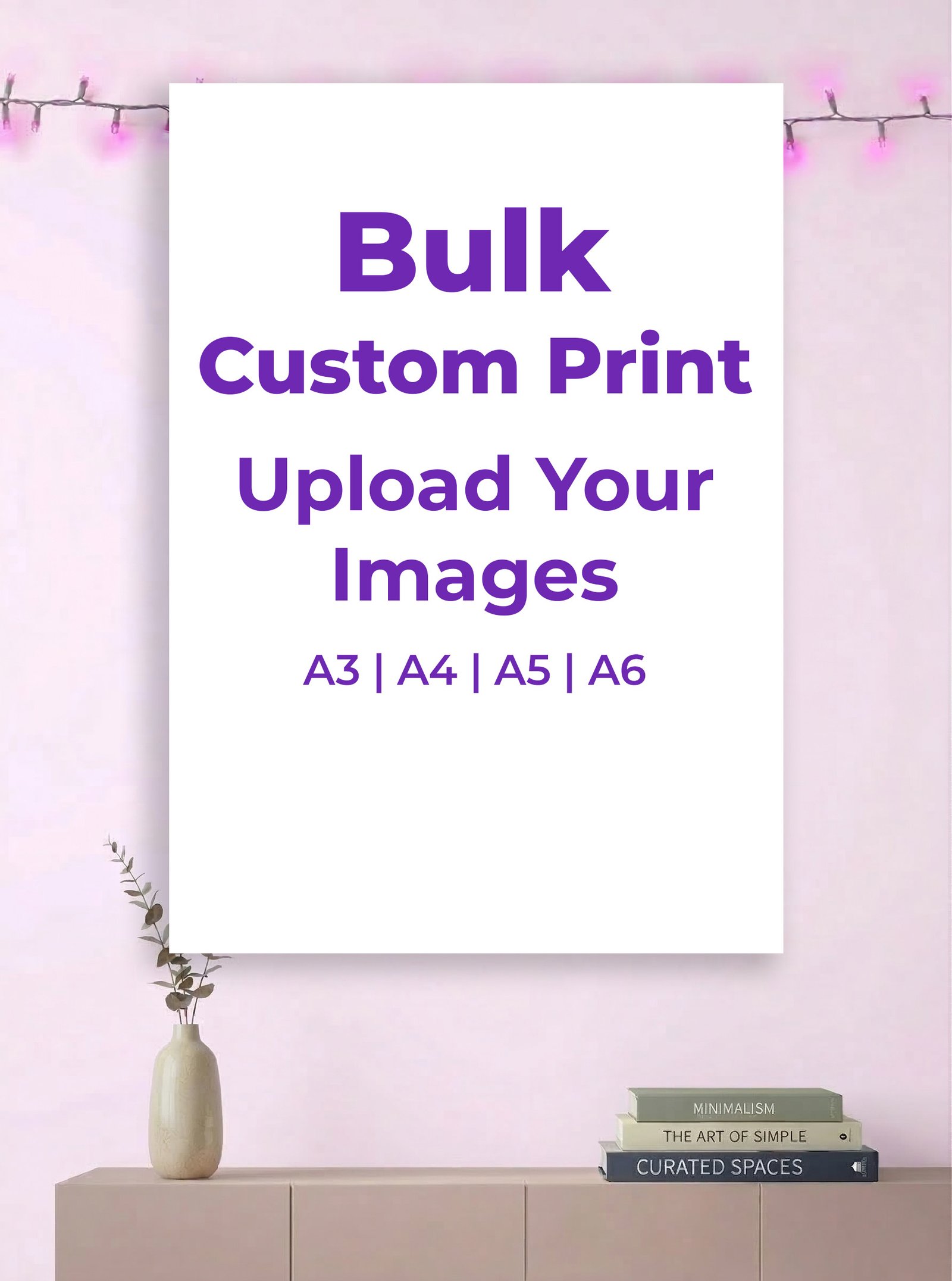 Aesthetic Custom Poster Bulk - Print your Image/design
