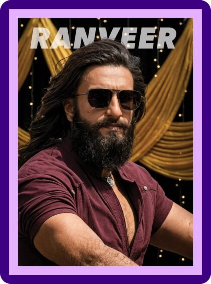 Ranveer Singh Gold Drapes Sunglasses Swag Aesthetic Poster