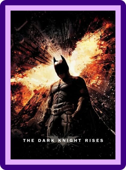 The Dark Knight Rises Hollywood Poster
