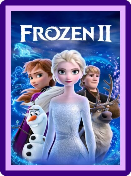 Frozen II Movie Hollywood Poster