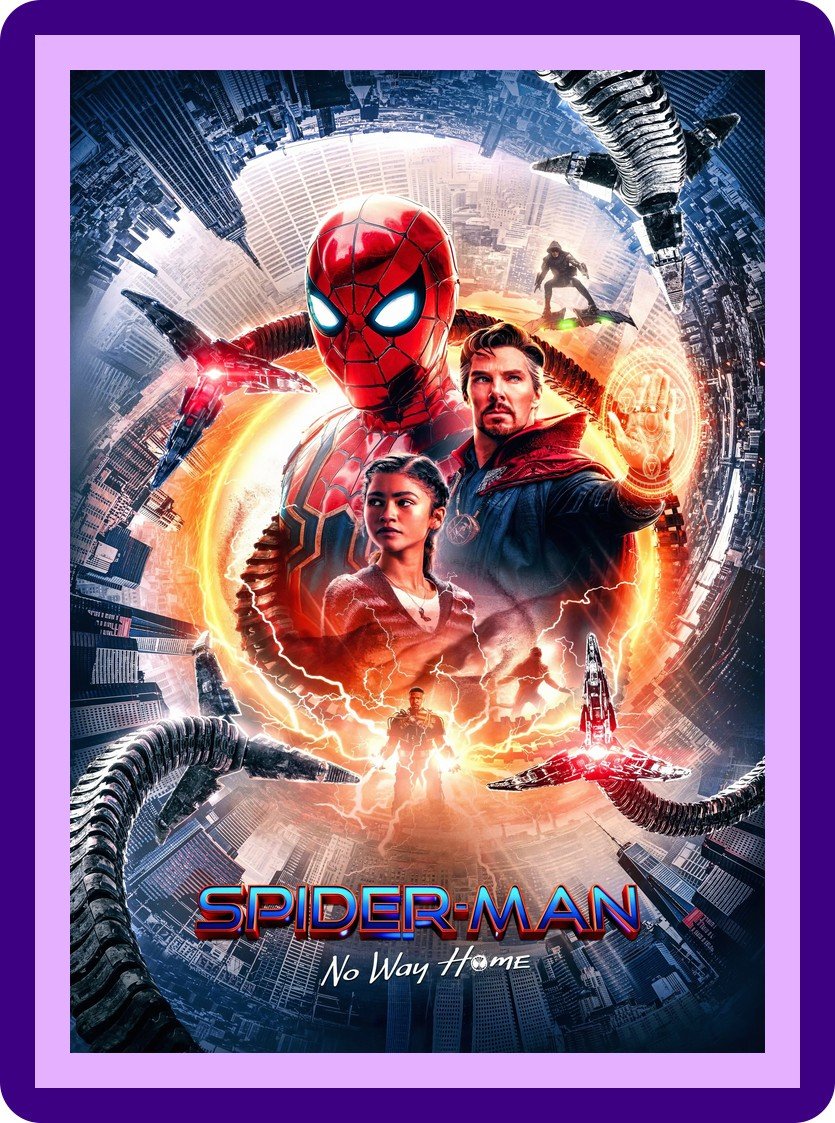 Spider-Man No Way Home Hollywood Poster