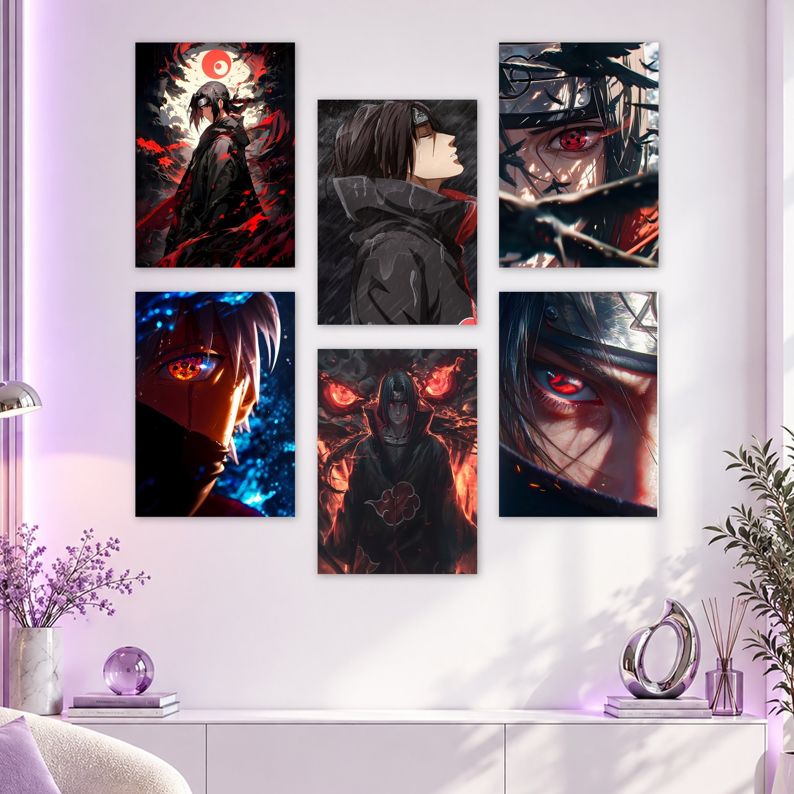 Itachi Uchiha Set Posters