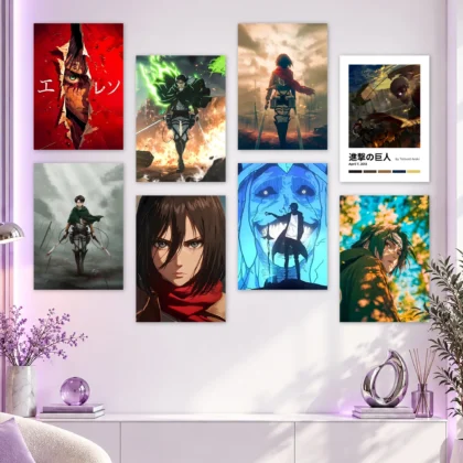 Attack on Titan Set Posters