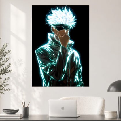 Gojo Satoru "Hollow Purple" Aesthetic Poster