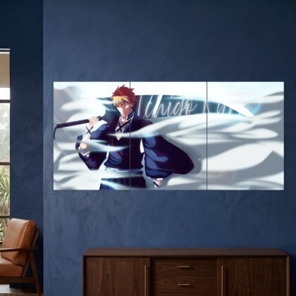 Ichigo Kurosaki Zanpakuto Split Poster