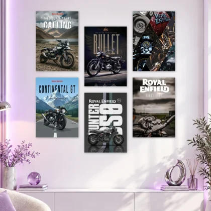 Royal Enfield Set Posters