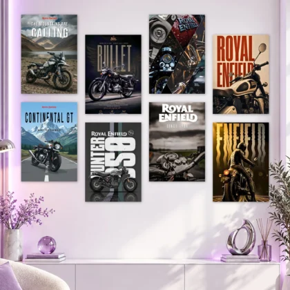Royal Enfield Collection Set Posters