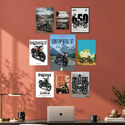 Royal Enfield Adventure Layout Posters