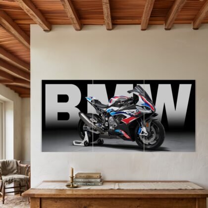 BMW S1000RR Motorsport Split Poster