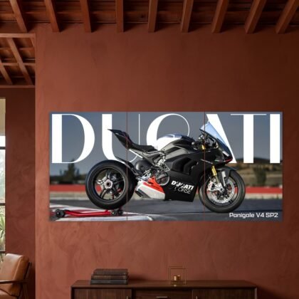 Ducati Panigale V4 SP2 Split Poster