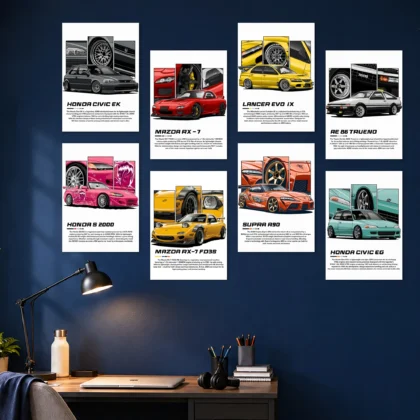 Honda and JDM Set Posters