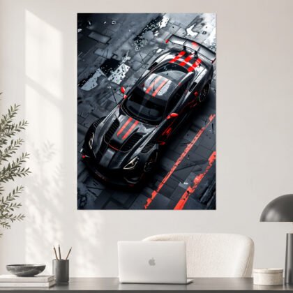 Chevrolet Corvette C7 ZR1 Aesthetic Poster