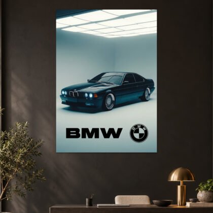 BMW 8 Series Classic Luxury Aesthetic Poster