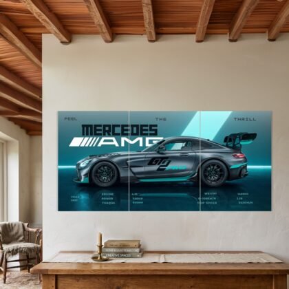 Mercedes-AMG GT Racing Split Poster