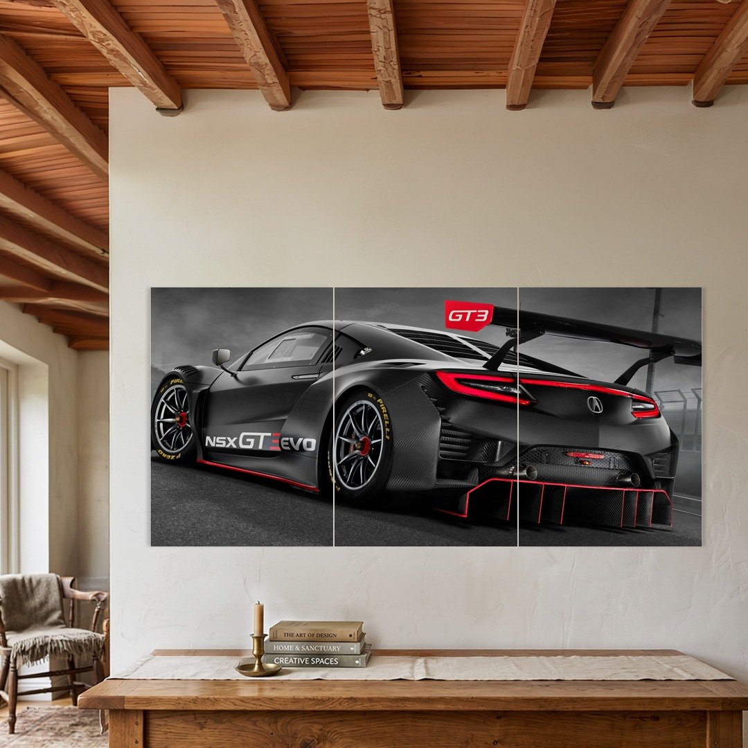 Acura NSX GT3 Evo Split Poster