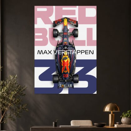 Max Verstappen - Red Bull RB20 Overhead