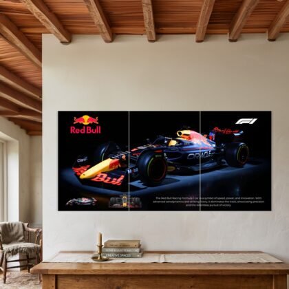 Oracle Red Bull Racing F1 Split Poster