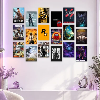 Ultimate Gaming Gallery Set Layout Posters