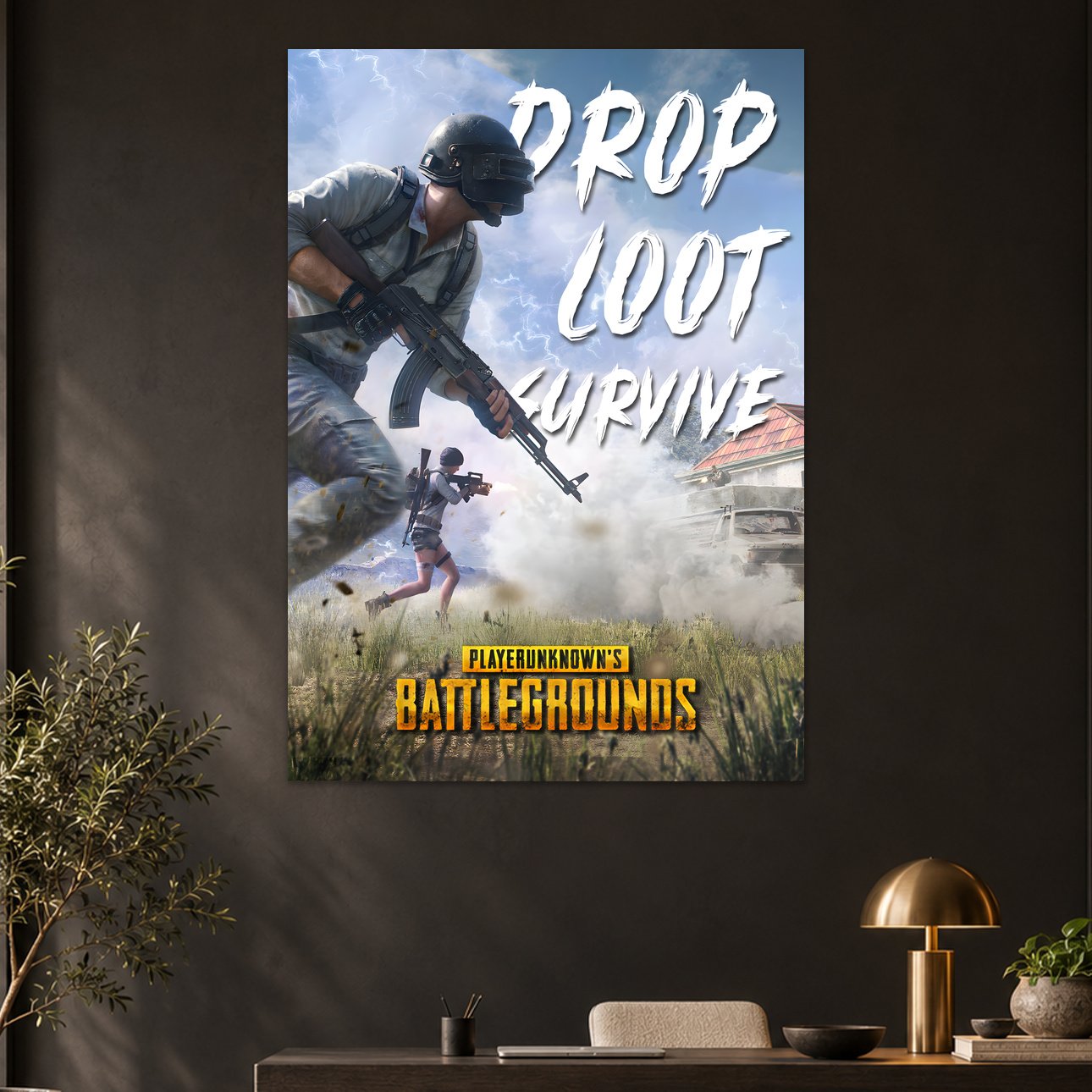 PUBG - Drop Loot Survive Action