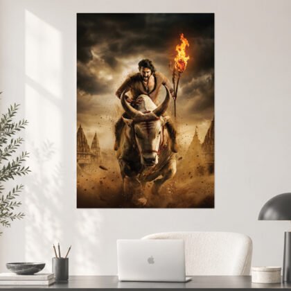 Mahesh Babu Varnasi Aesthetic Poster