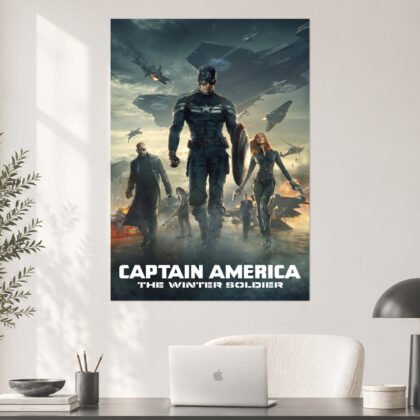 Captain America Winter Soldier Hollywood Poster