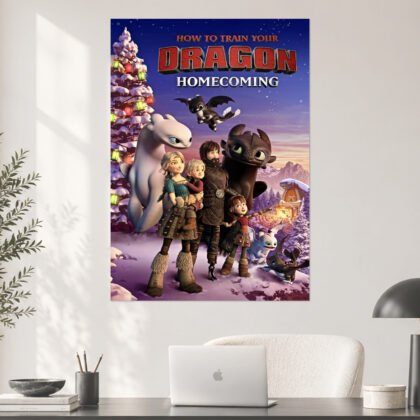 How to Train Your Dragon Homecoming Hollywood Poster