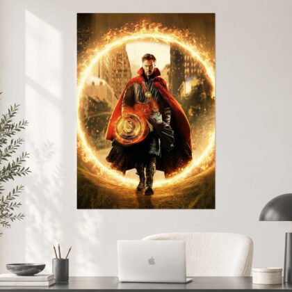 Doctor Strange Portal Magic Aesthetic Poster