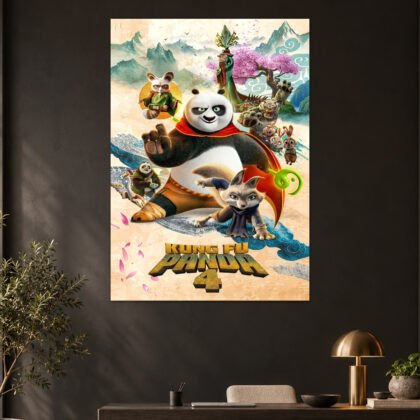 Kung Fu Panda 4 Movie Hollywood Poster