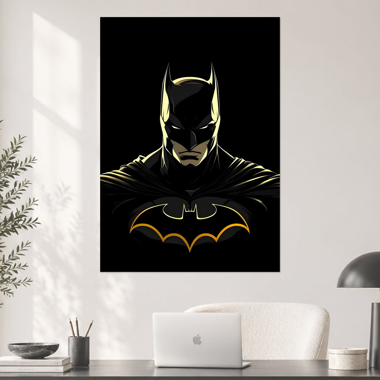 Batman Dark Knight Guardian Aesthetic Poster