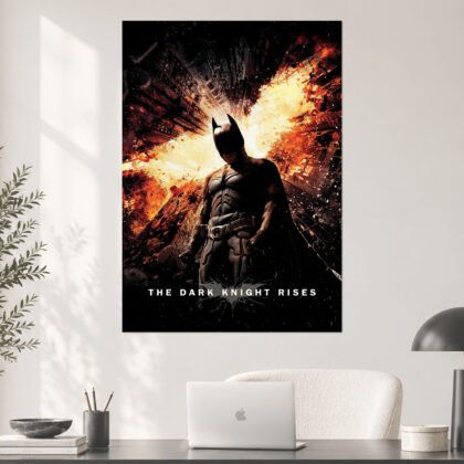 The Dark Knight Rises Hollywood Poster