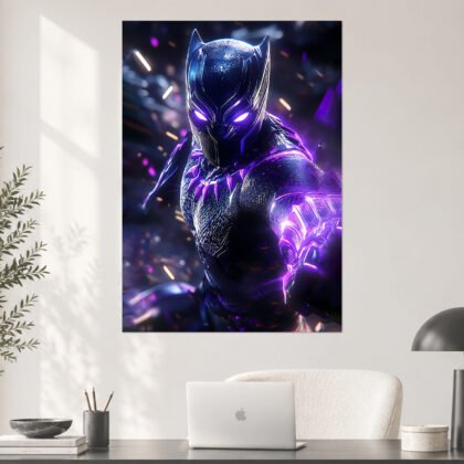 Black Panther Wakanda Forever Aesthetic Poster